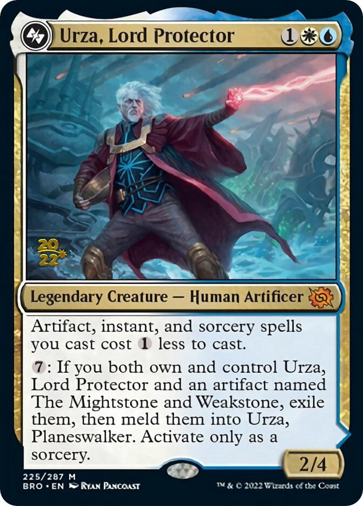 Urza, Lord Protector [The Brothers' War: Prerelease Promos] | Play N Trade Winnipeg