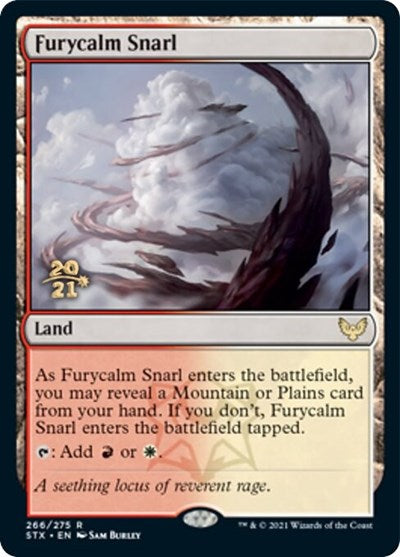 Furycalm Snarl [Strixhaven: School of Mages Prerelease Promos] | Play N Trade Winnipeg