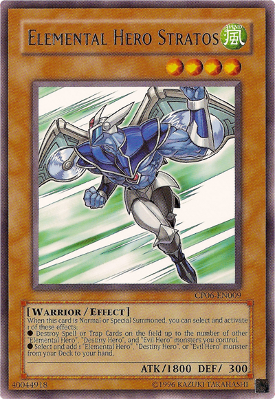 Elemental Hero Stratos [CP06-EN009] Rare | Play N Trade Winnipeg