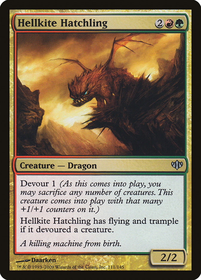 Hellkite Hatchling [Conflux] | Play N Trade Winnipeg