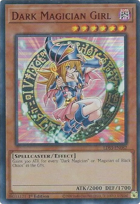 Dark Magician Girl (Red) [LDS3-EN082] Ultra Rare | Play N Trade Winnipeg