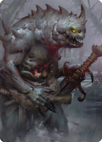 Gray Slaad Art Card [Commander Legends: Battle for Baldur's Gate Art Series] | Play N Trade Winnipeg