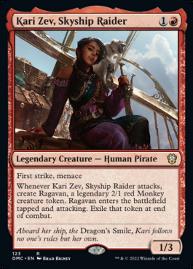 Kari Zev, Skyship Raider [Dominaria United Commander] | Play N Trade Winnipeg