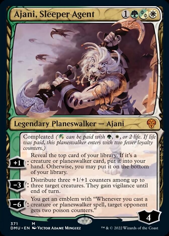 Ajani, Sleeper Agent (Showcase) [Dominaria United] | Play N Trade Winnipeg