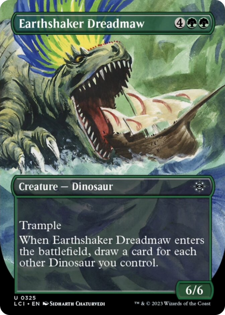 Earthshaker Dreadmaw (Borderless) [The Lost Caverns of Ixalan] | Play N Trade Winnipeg