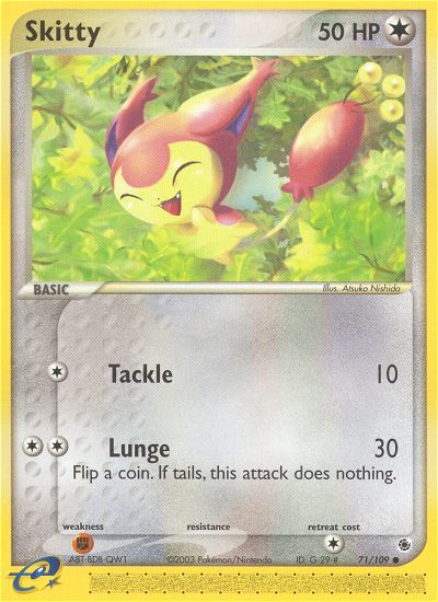 Skitty (71/109) [EX: Ruby & Sapphire] | Play N Trade Winnipeg