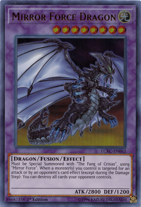 Mirror Force Dragon [LCKC-EN062] Ultra Rare | Play N Trade Winnipeg