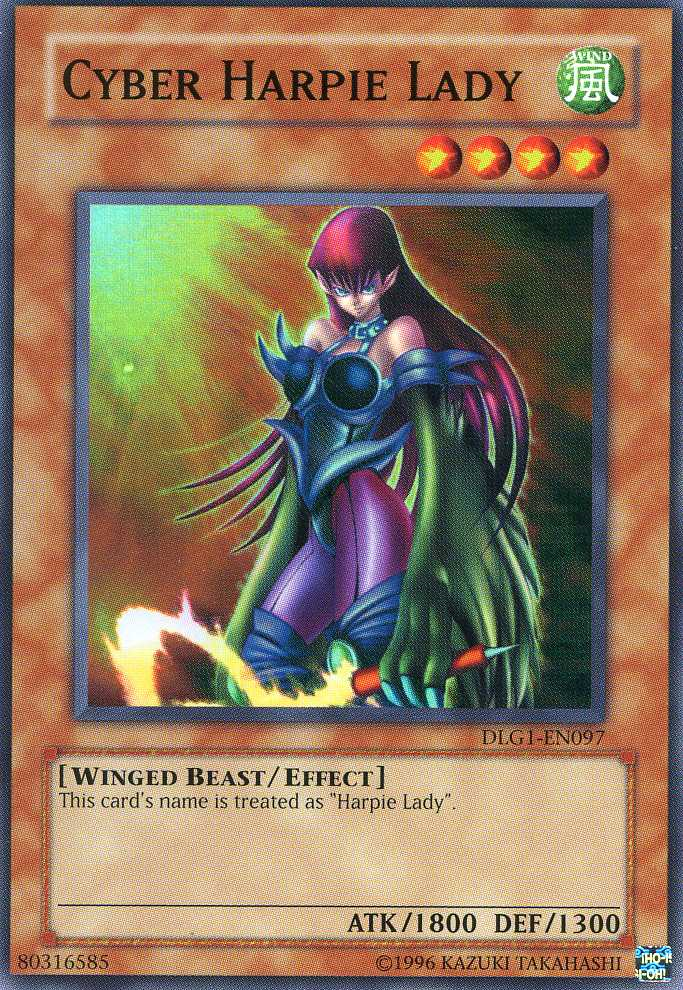 Cyber Harpie Lady [DLG1-EN097] Super Rare | Play N Trade Winnipeg