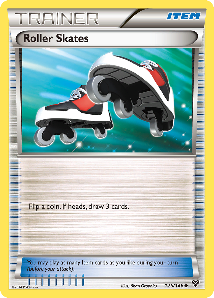 Roller Skates (125/146) [XY: Base Set] | Play N Trade Winnipeg