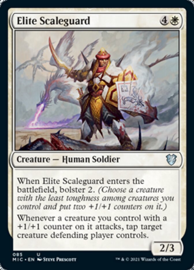 Elite Scaleguard [Innistrad: Midnight Hunt Commander] | Play N Trade Winnipeg