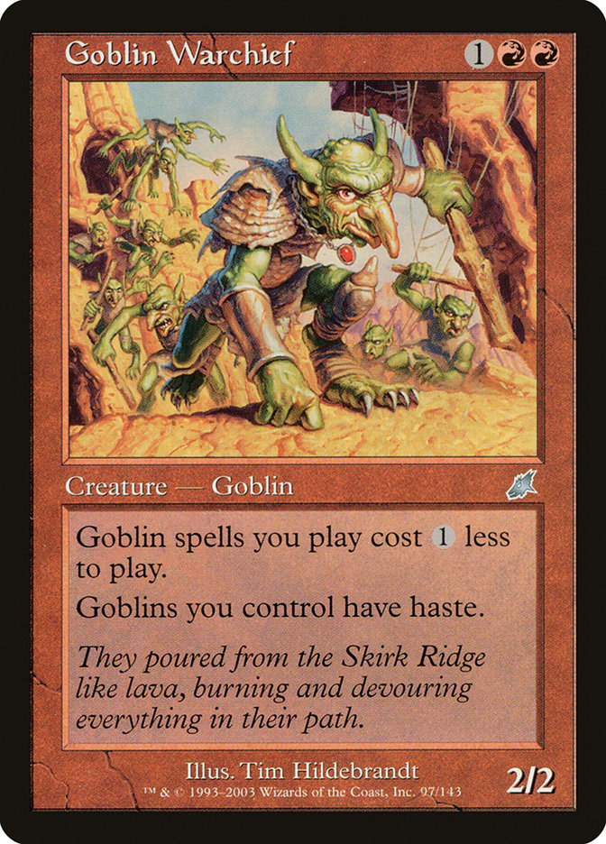 Goblin Warchief [Scourge] | Play N Trade Winnipeg