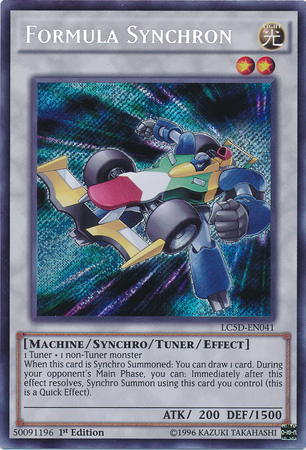 Formula Synchron [LC5D-EN041] Secret Rare | Play N Trade Winnipeg