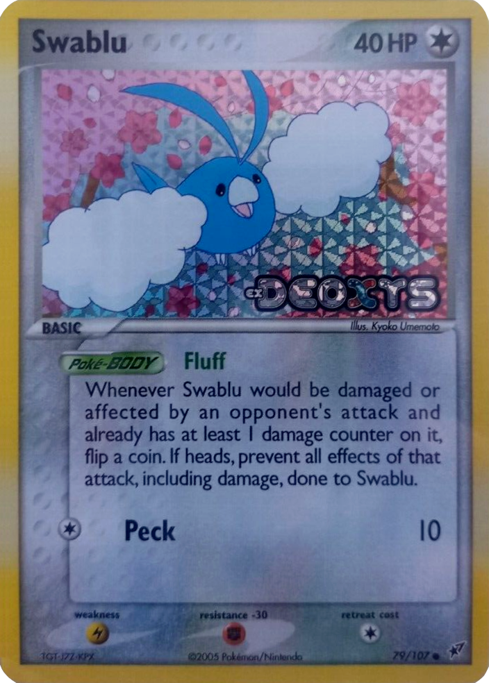 Swablu (79/107) (Stamped) [EX: Deoxys] | Play N Trade Winnipeg