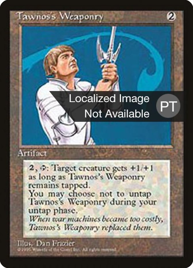 Tawnos's Weaponry [Fourth Edition (Foreign Black Border)] | Play N Trade Winnipeg