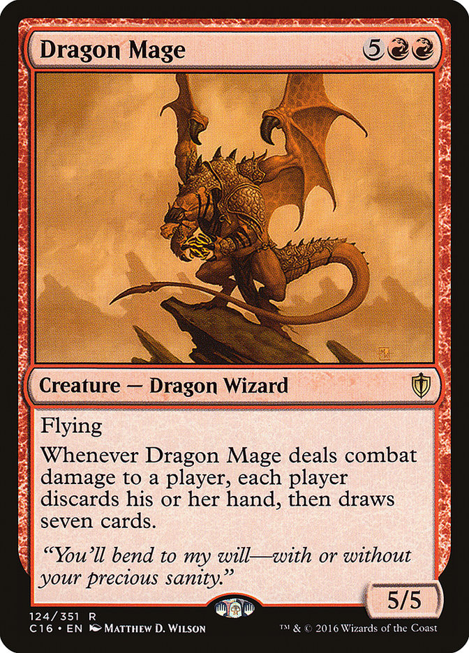 Dragon Mage [Commander 2016] | Play N Trade Winnipeg