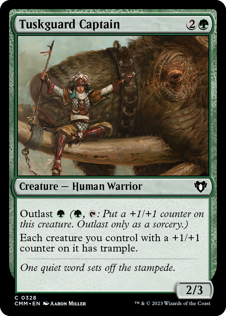 Tuskguard Captain [Commander Masters] | Play N Trade Winnipeg