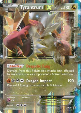 Tyrantrum EX (XY70) (Jumbo Card) [XY: Black Star Promos] | Play N Trade Winnipeg