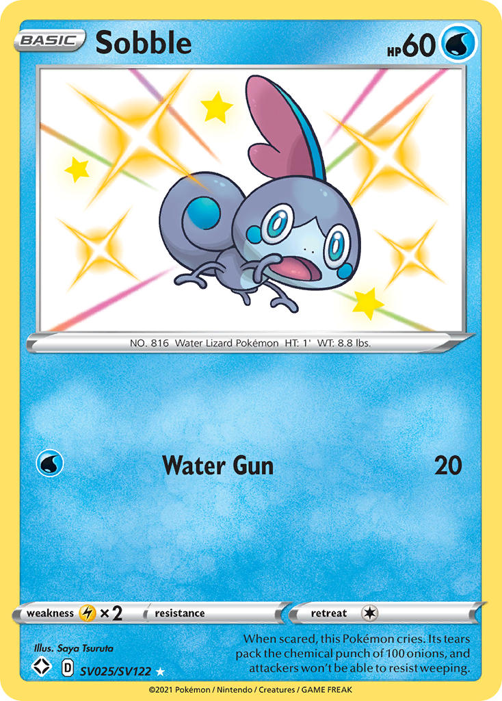 Sobble (SV025/SV122) [Sword & Shield: Shining Fates] | Play N Trade Winnipeg