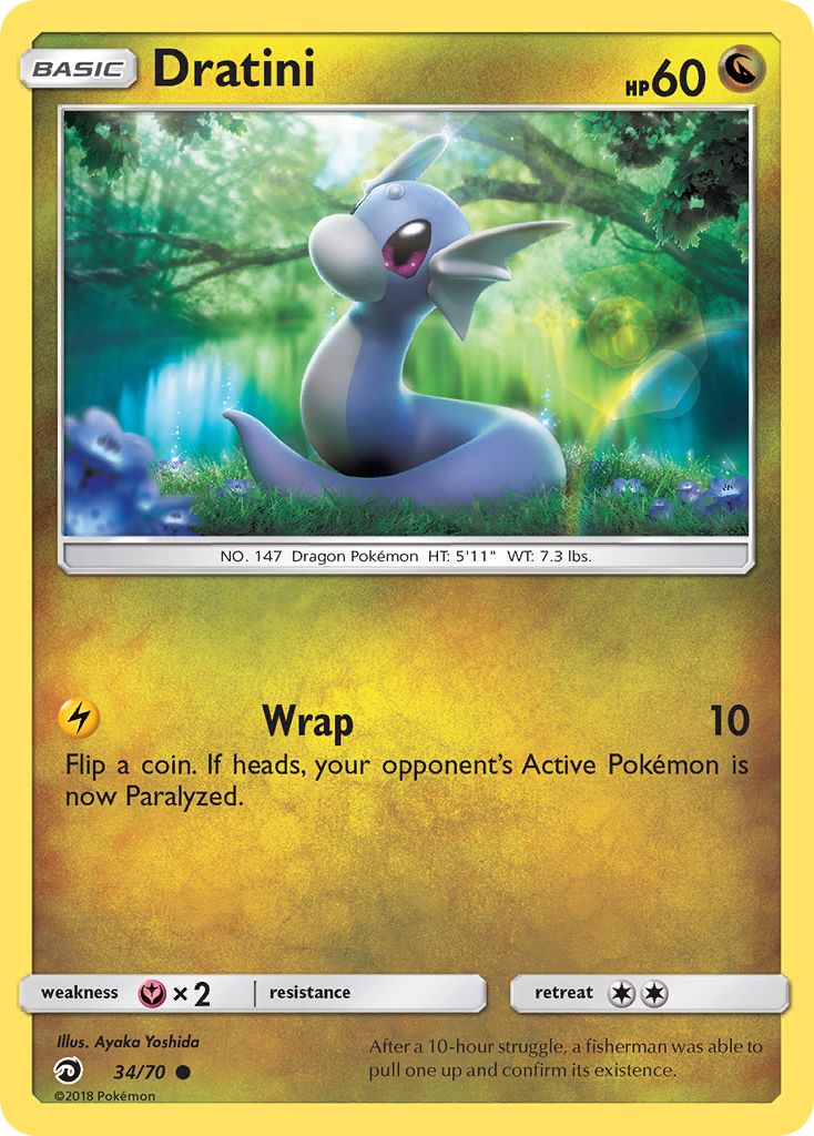 Dratini (34/70) [Sun & Moon: Dragon Majesty] | Play N Trade Winnipeg