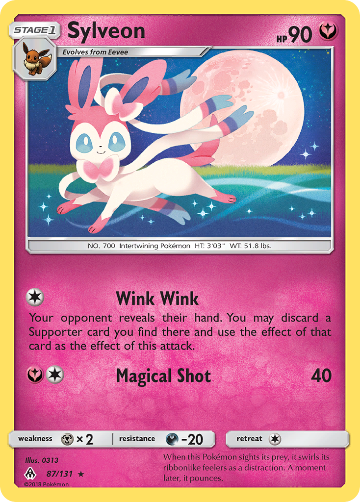 Sylveon (87/131) [Sun & Moon: Forbidden Light] | Play N Trade Winnipeg