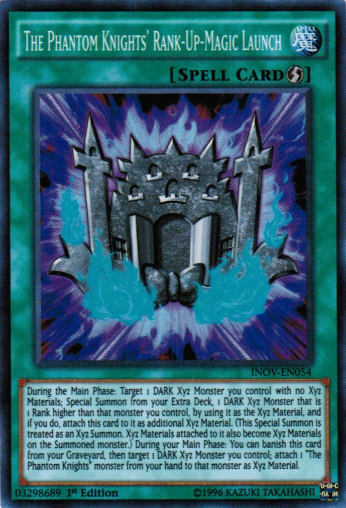 The Phantom Knights' Rank-Up-Magic Launch [INOV-EN054] Super Rare | Play N Trade Winnipeg