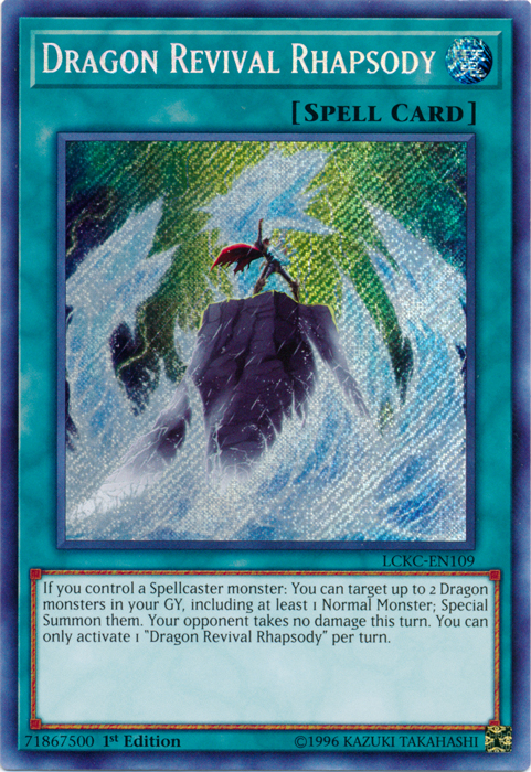 Dragon Revival Rhapsody [LCKC-EN109] Secret Rare | Play N Trade Winnipeg