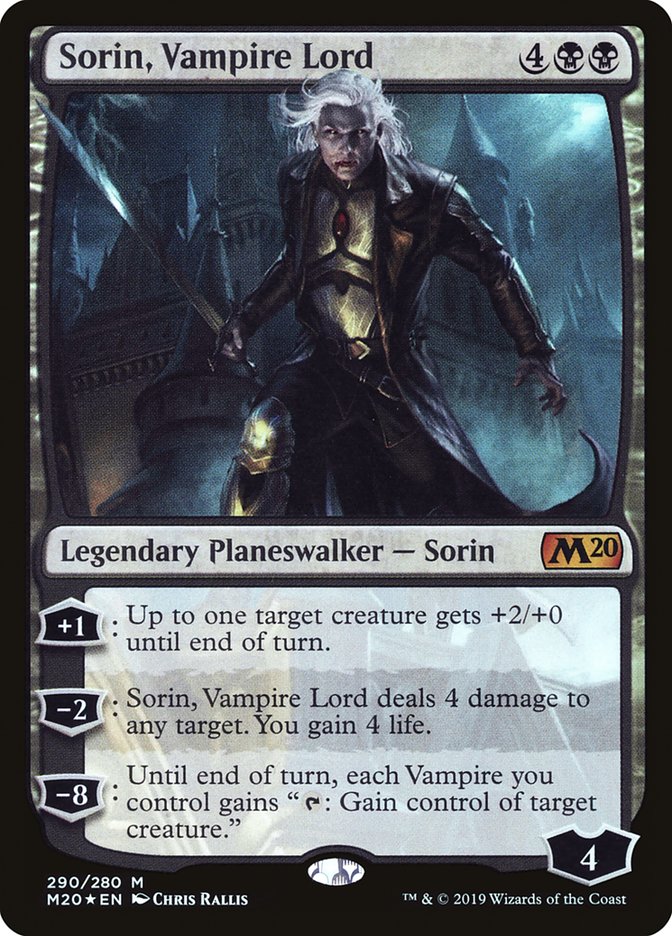 Sorin, Vampire Lord [Core Set 2020] | Play N Trade Winnipeg