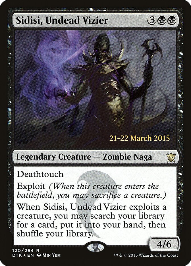 Sidisi, Undead Vizier  [Dragons of Tarkir Prerelease Promos] | Play N Trade Winnipeg