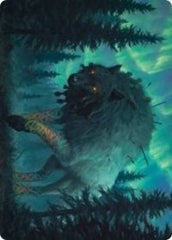 Sarulf, Realm Eater Art Card [Kaldheim: Art Series] | Play N Trade Winnipeg