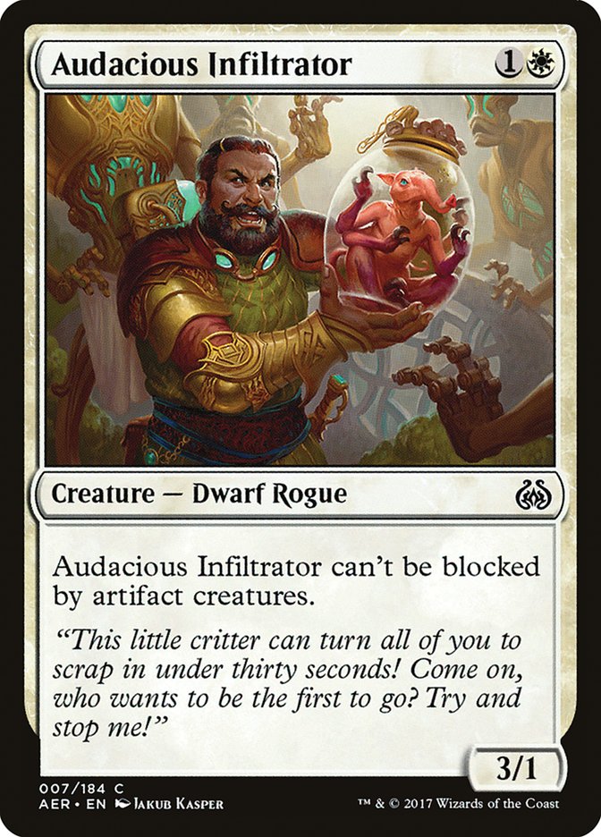 Audacious Infiltrator [Aether Revolt] | Play N Trade Winnipeg