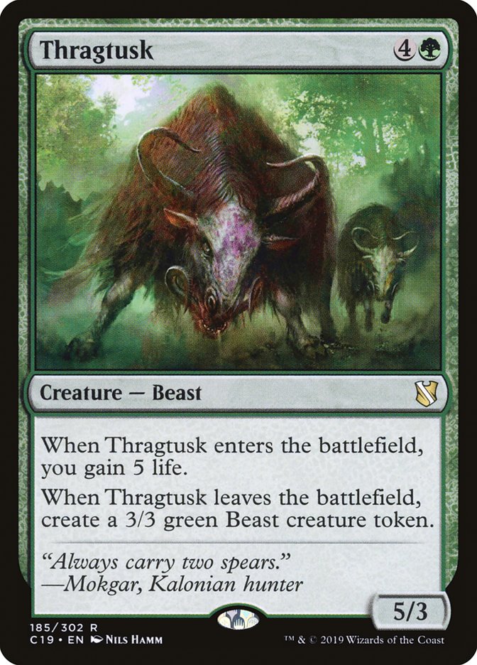 Thragtusk [Commander 2019] | Play N Trade Winnipeg