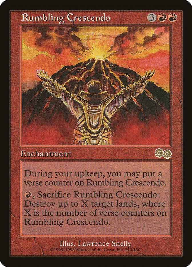 Rumbling Crescendo [Urza's Saga] | Play N Trade Winnipeg