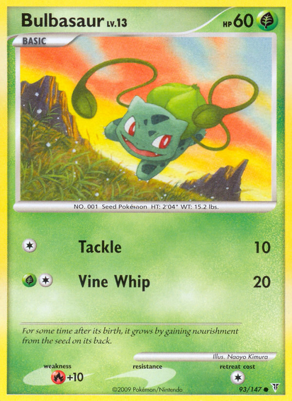 Bulbasaur (93/147) [Platinum: Supreme Victors] | Play N Trade Winnipeg