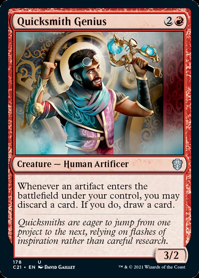 Quicksmith Genius [Commander 2021] | Play N Trade Winnipeg