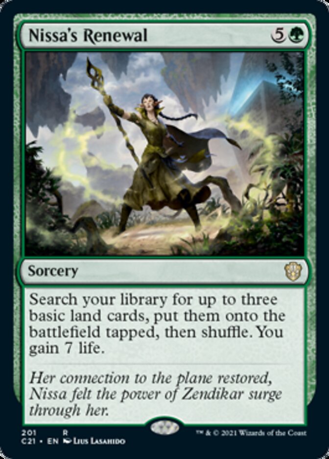 Nissa's Renewal [Commander 2021] | Play N Trade Winnipeg