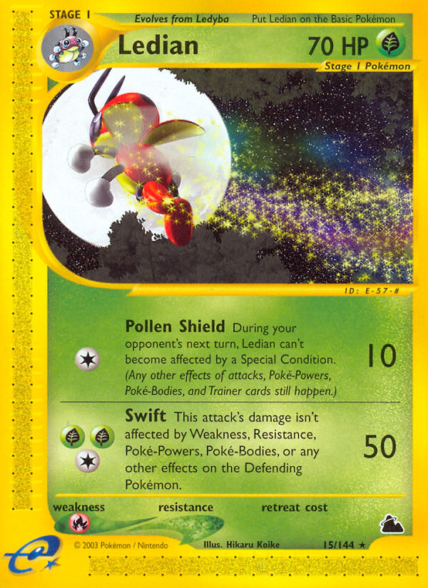 Ledian (15/144) [Skyridge] | Play N Trade Winnipeg