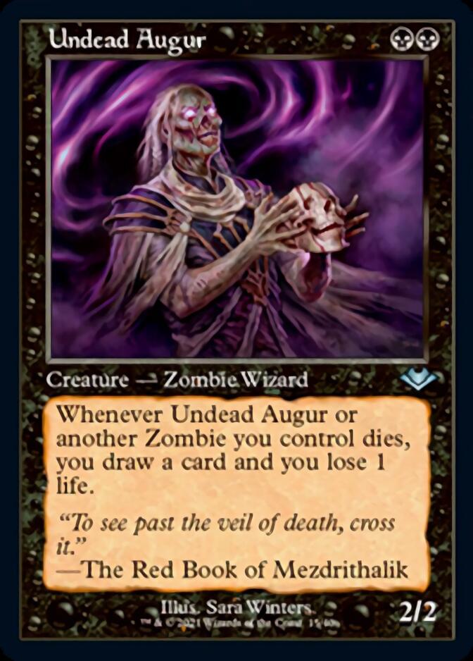 Undead Augur (Retro Foil Etched) [Modern Horizons 2] | Play N Trade Winnipeg