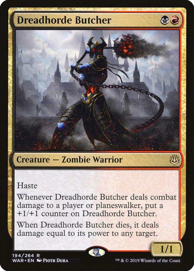 Dreadhorde Butcher [War of the Spark] | Play N Trade Winnipeg