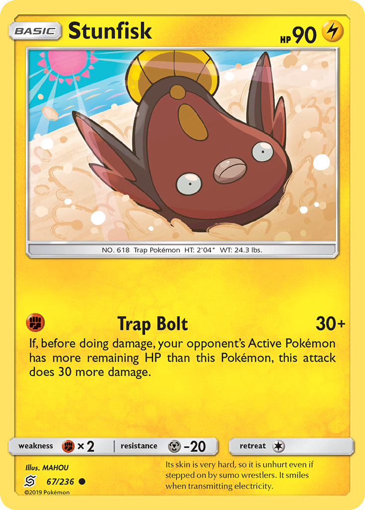 Stunfisk (67/236) [Sun & Moon: Unified Minds] | Play N Trade Winnipeg