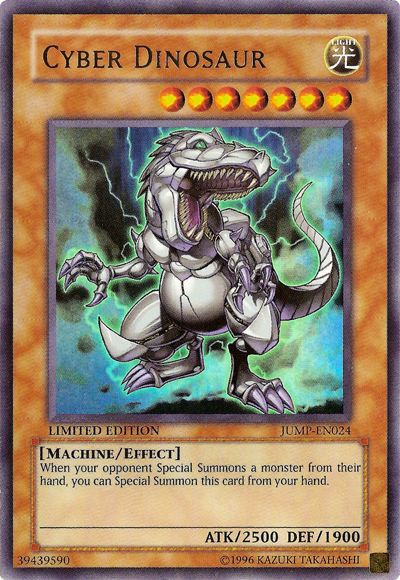 Cyber Dinosaur [JUMP-EN024] Ultra Rare | Play N Trade Winnipeg