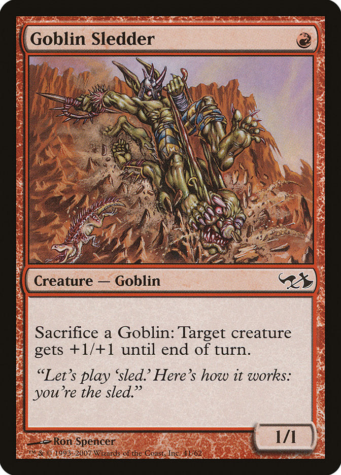 Goblin Sledder [Duel Decks: Elves vs. Goblins] | Play N Trade Winnipeg