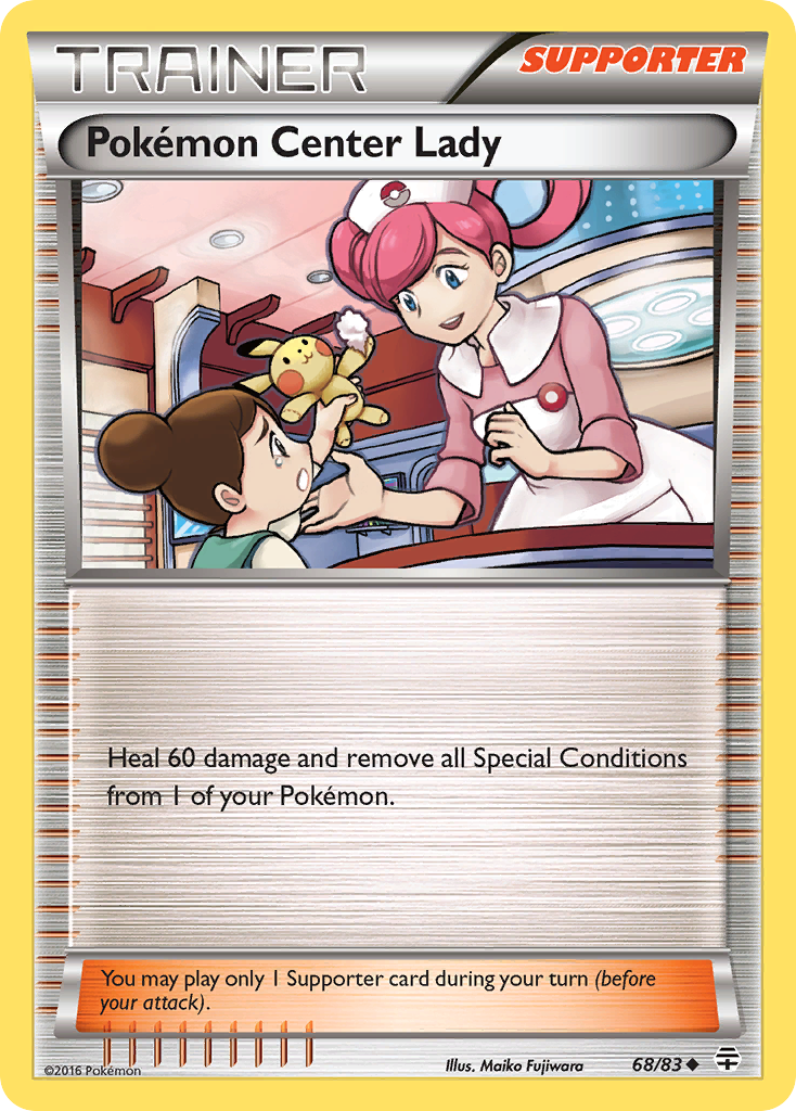 Pokemon Center Lady (68/83) [XY: Generations] | Play N Trade Winnipeg