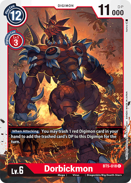 Dorbickmon [BT5-018] [Battle of Omni] | Play N Trade Winnipeg