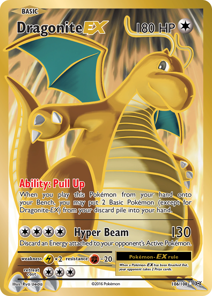 Dragonite EX (106/108) [XY: Evolutions] | Play N Trade Winnipeg