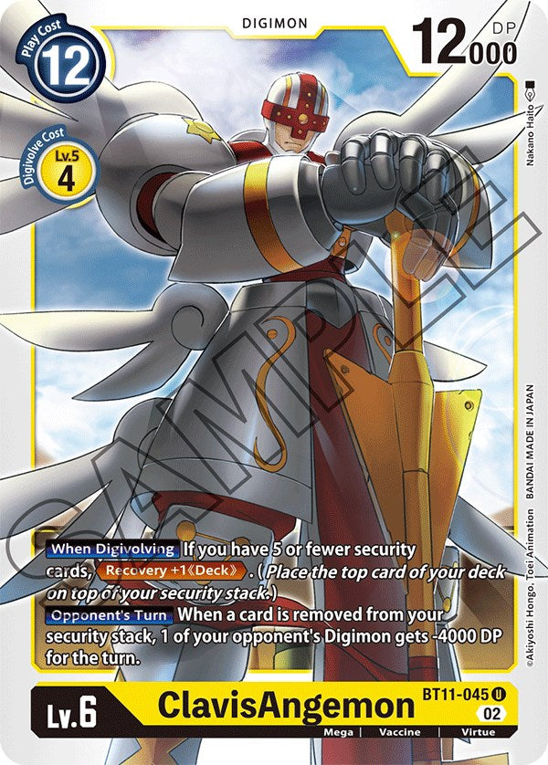 ClavisAngemon [BT11-045] [Dimensional Phase] | Play N Trade Winnipeg