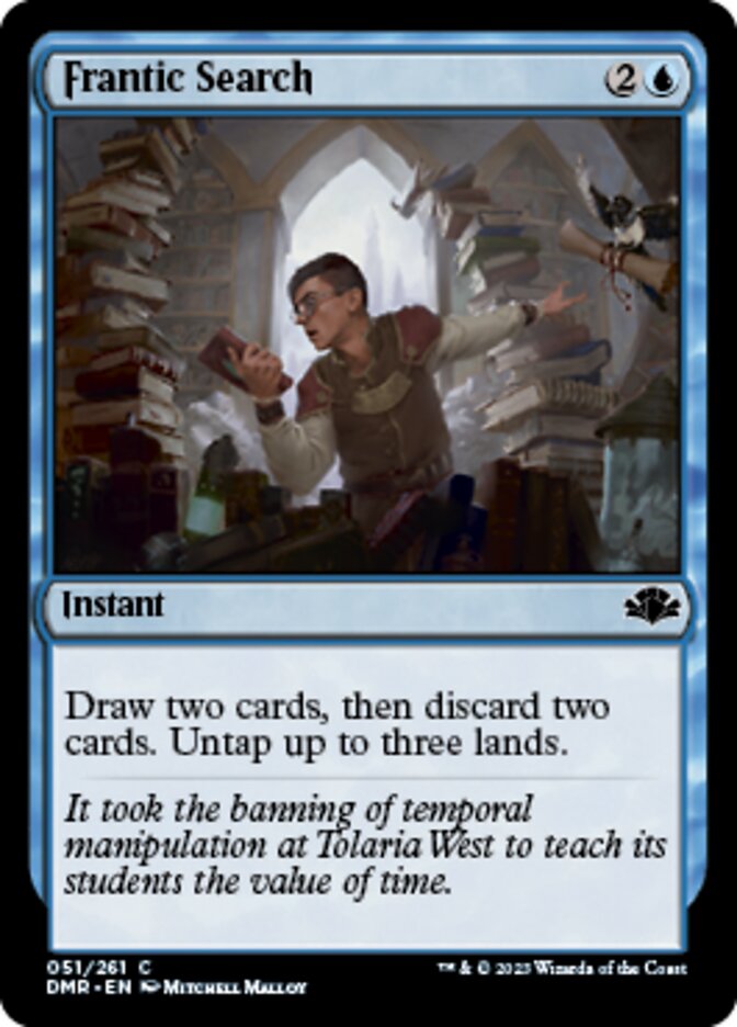 Frantic Search [Dominaria Remastered] | Play N Trade Winnipeg