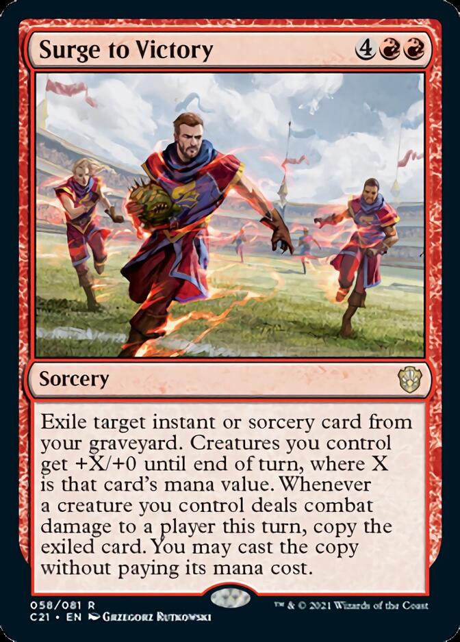 Surge to Victory [Commander 2021] | Play N Trade Winnipeg