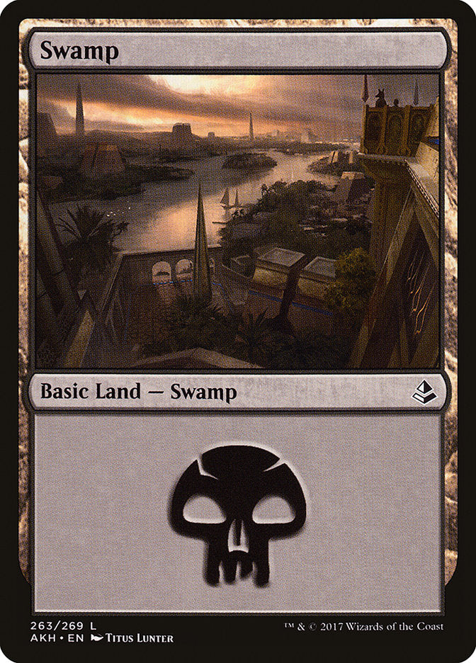 Swamp (263) [Amonkhet] | Play N Trade Winnipeg