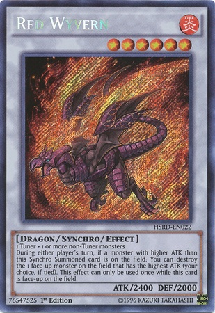 Red Wyvern [HSRD-EN022] Secret Rare | Play N Trade Winnipeg