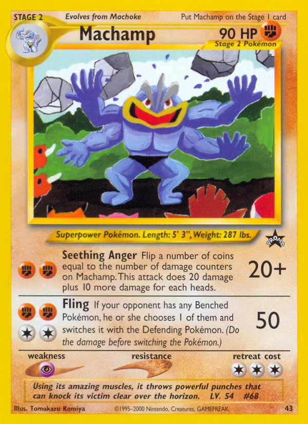 Machamp (43) [Wizards of the Coast: Black Star Promos] | Play N Trade Winnipeg